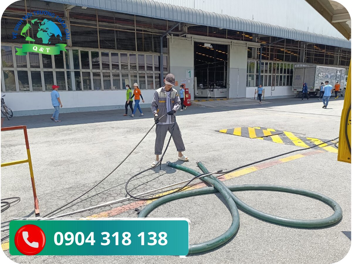 Khu Vực Nhận Hút Hầm Cầu Tại Cái Nước