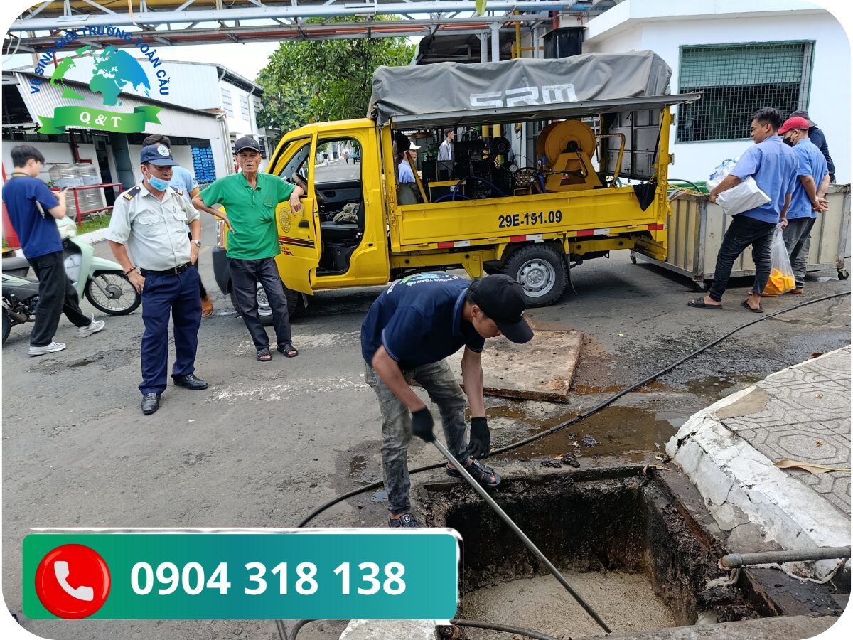 Dịch vụ hút hầm cầu Châu Phú gồm những gì?