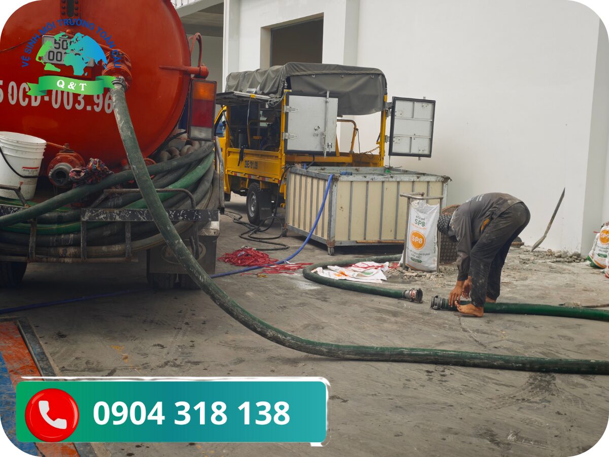 Dịch vụ hút hầm cầu Tịnh Biên phục vụ những khu vực nào?