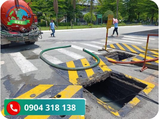 Hút hầm cầu Châu Đốc