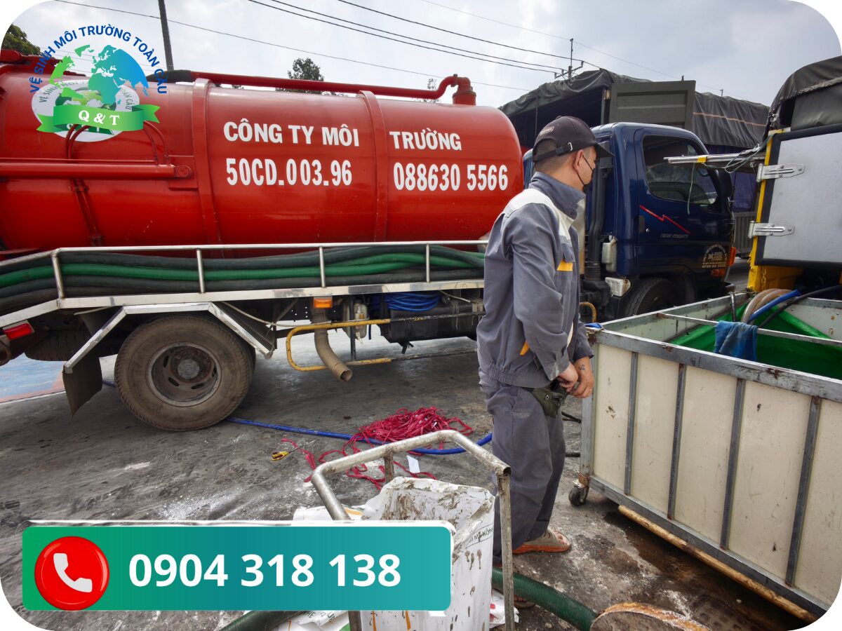 Hút hầm cầu Hồng Ngự