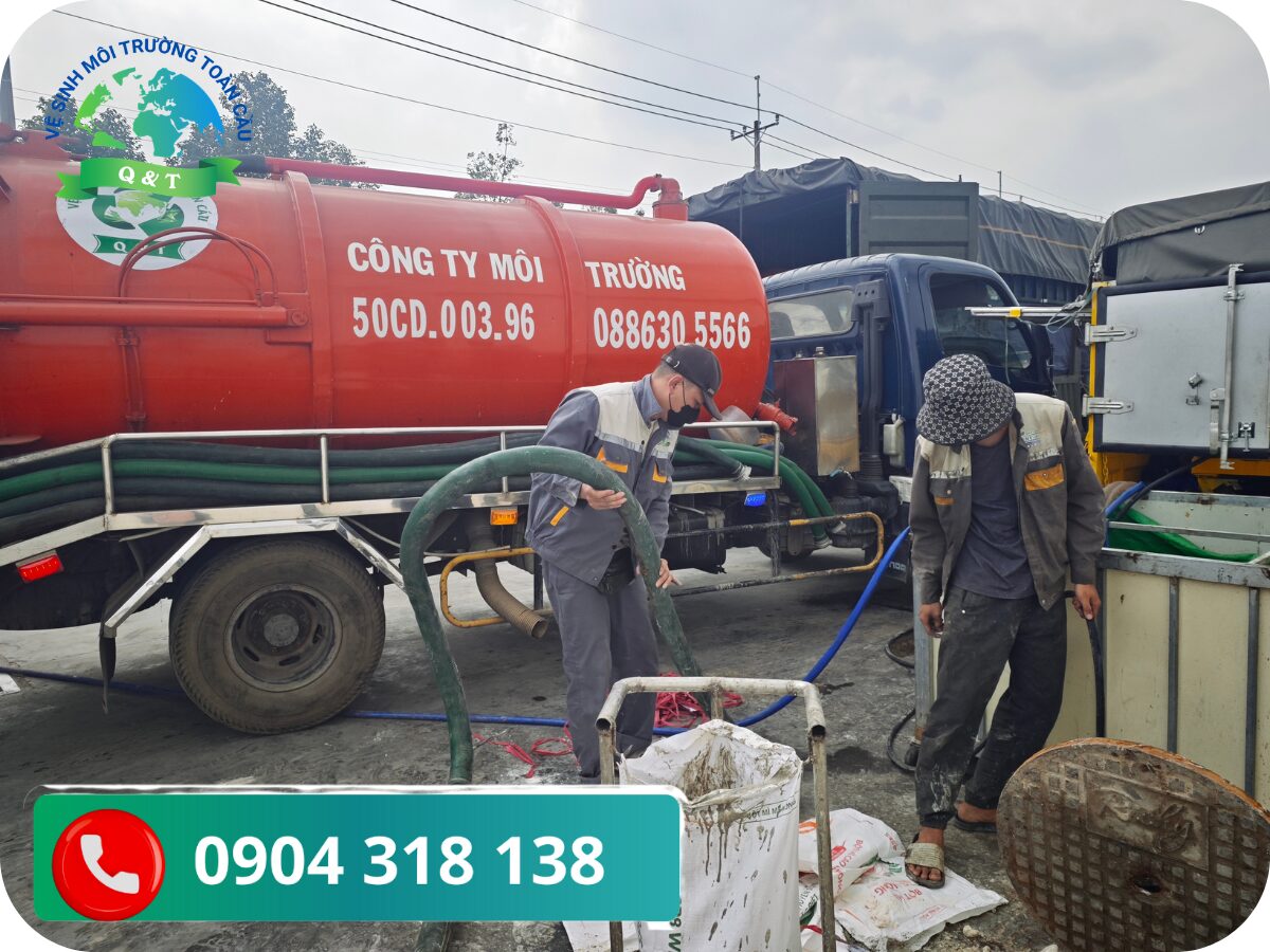 Hút hầm cầu Tam Nông