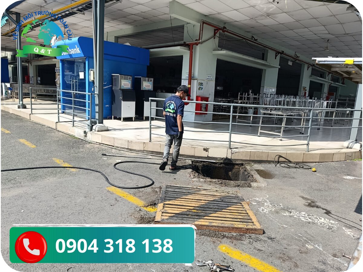 Quy trình hút hầm cầu Thoại Sơn chuyên nghiệp