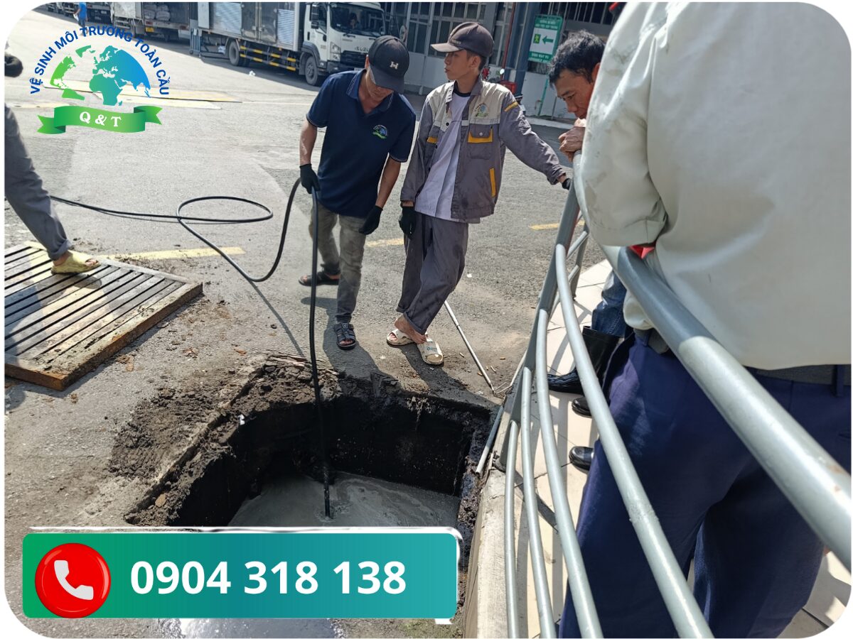 Quy Trình Thông Cống Nghẹt Tại Châu Đốc