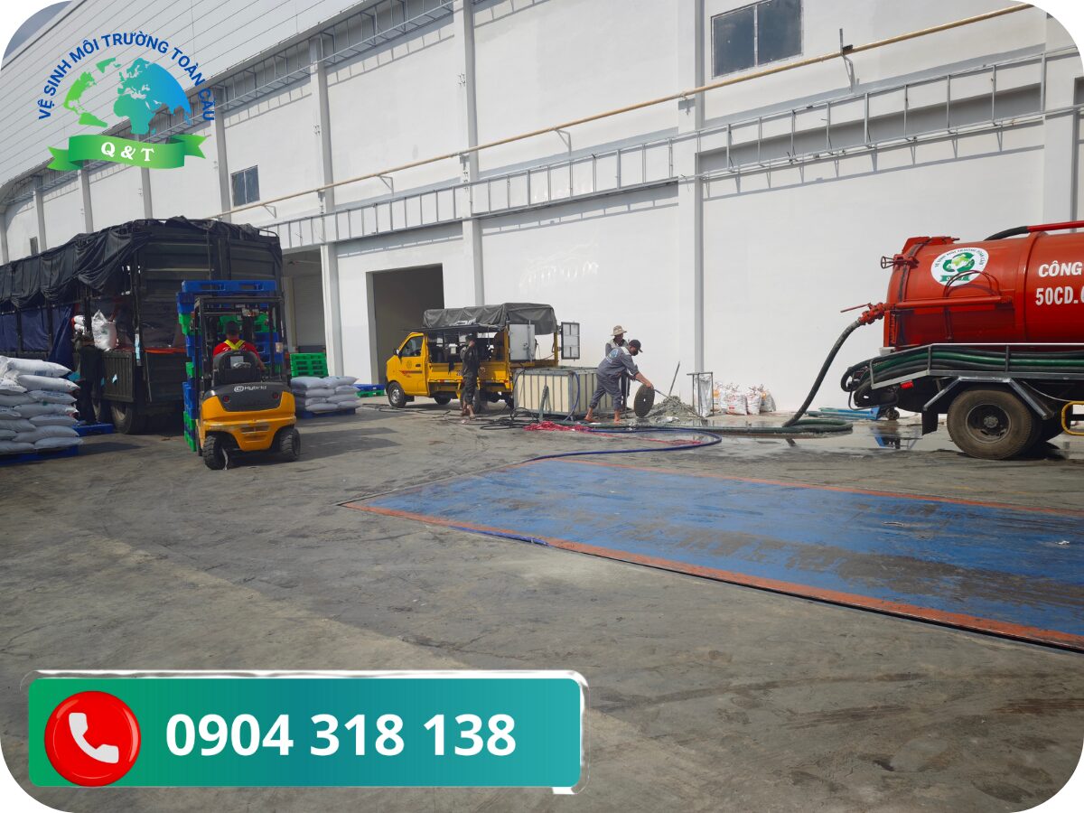 Quy trình thông cống nghẹt Tịnh Biên