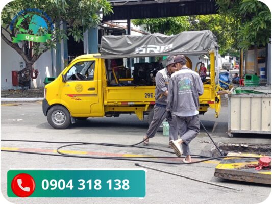 Thông cống nghẹt Chợ Mới