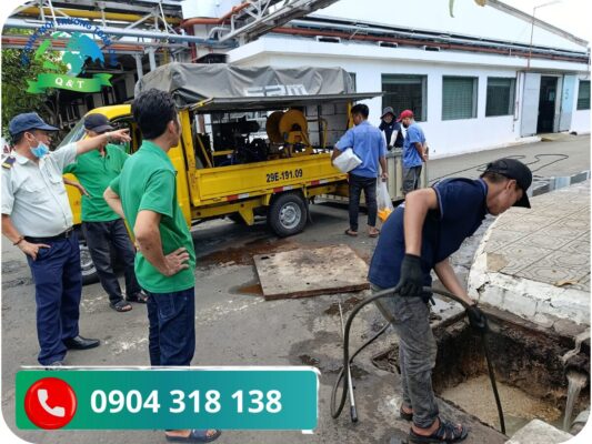 Thông cống nghẹt Long Xuyên
