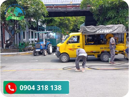 Thông cống nghẹt Tri Tôn