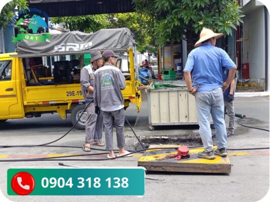 Thông tắc bồn cầu Thoại Sơn