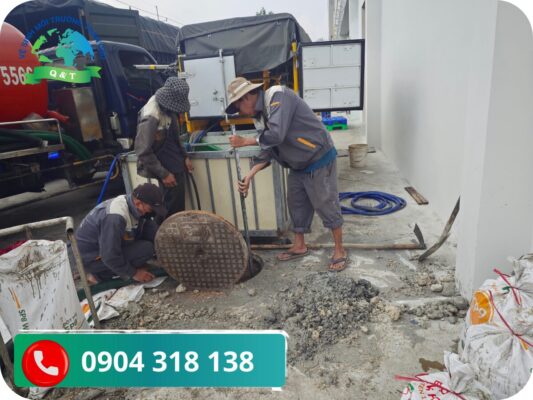 Thông tắc bồn cầu Tri Tôn